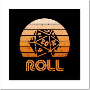 Retro Roll Posters and Art